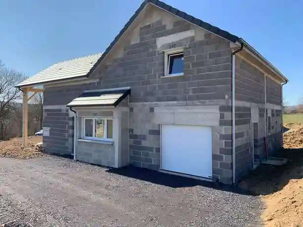 Chantier villa moderne Charbonnières-les-Varennes