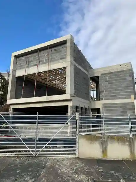 Avancement construction nouveaux bureaux Créaxia Clermont-Ferrand